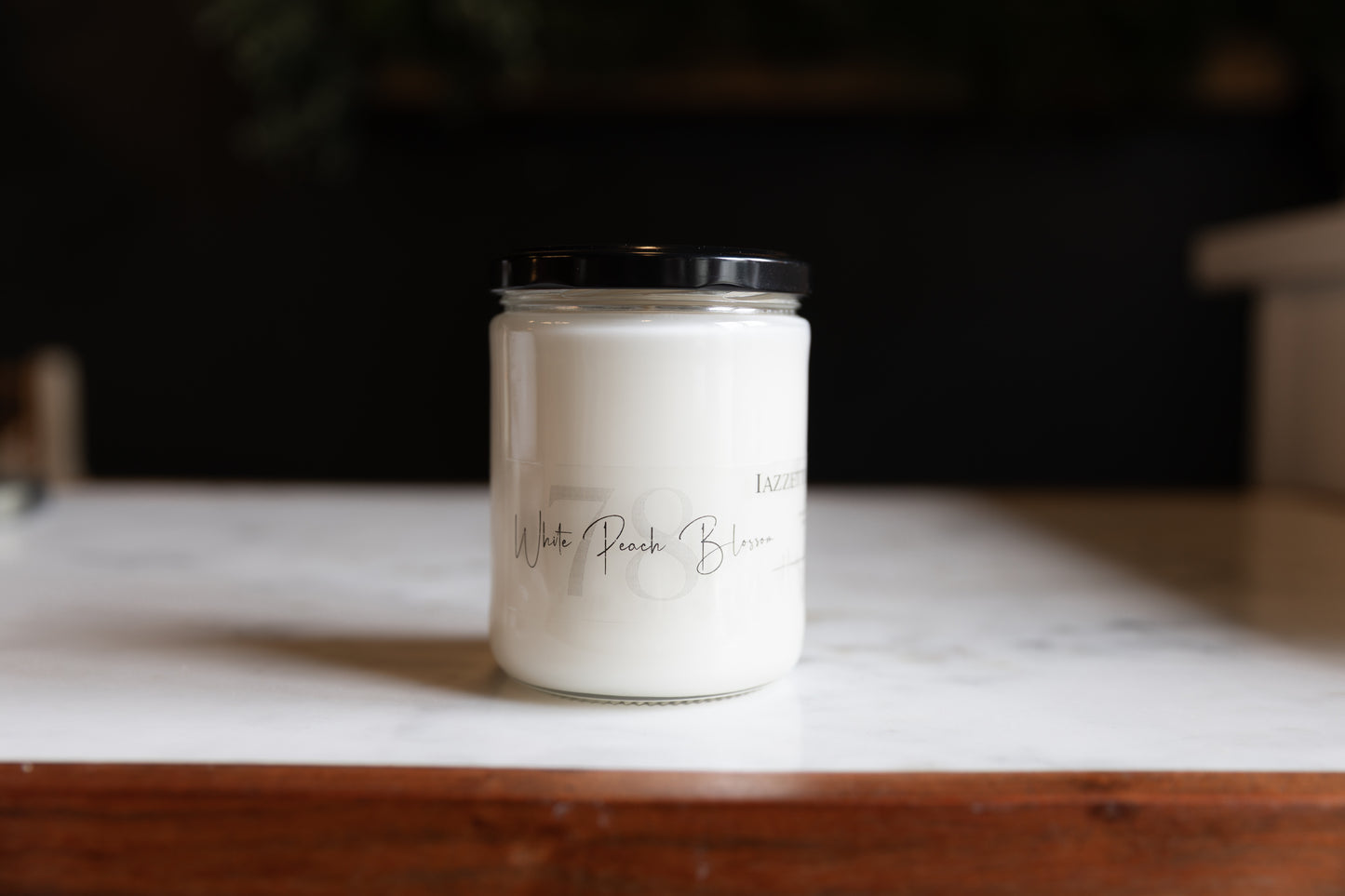 14oz White Peach Blossom