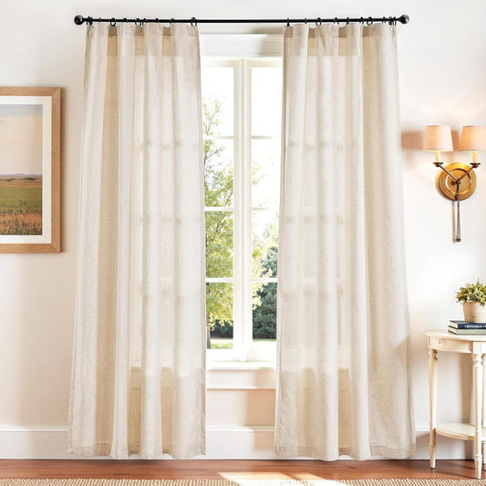 Linen-blend Curtains