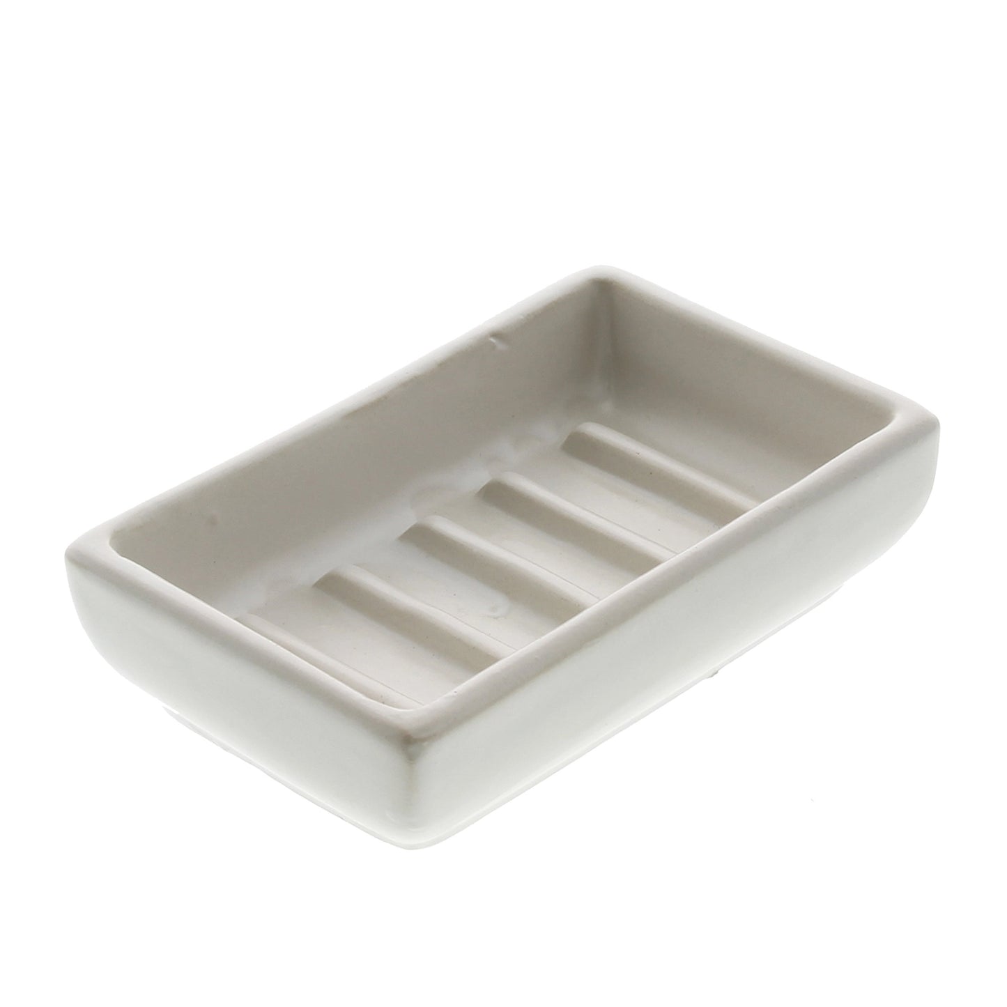 Luna Ceramic Soap Dish Rec