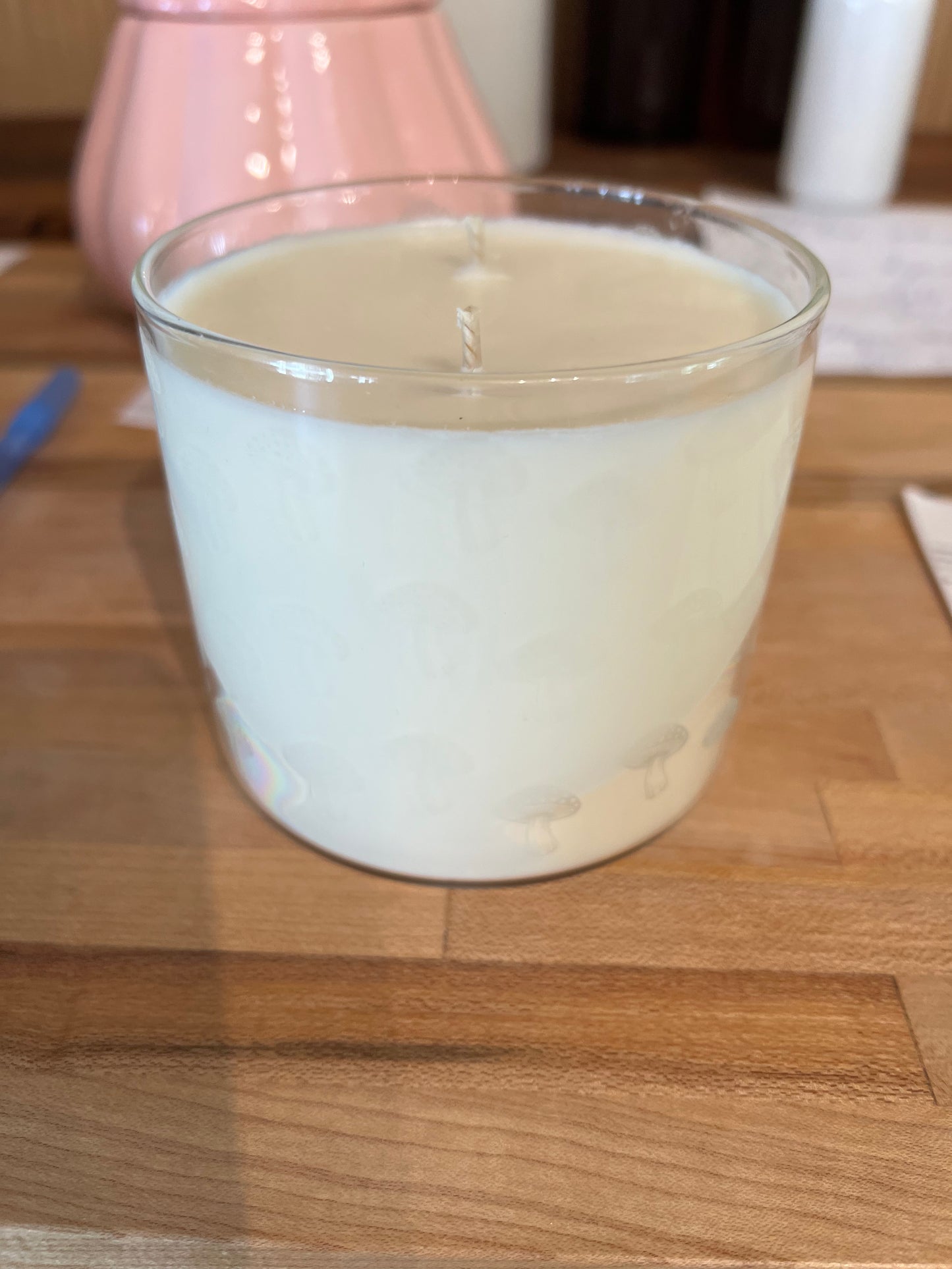 Clear Etched Vessel