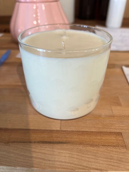 Clear Etched Vessel